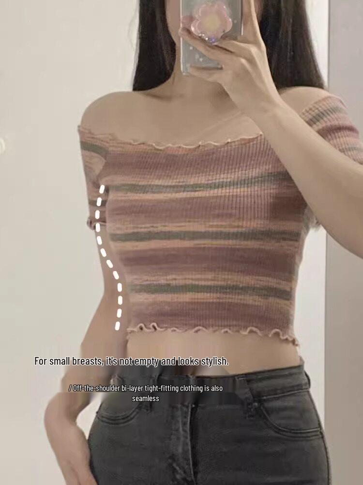 Seamless Strapless Bandeau with Non-Slip Jelly Strip for Women, Beautiful Back Design, Ideal for Small Chest