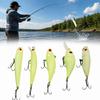 Hard Fishing Lures Set with Treble Hooks Fishing Baits Kit Durable Fishing Crankbait Kit  For Trout