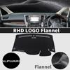 Подходит для Toyota Alphard Vellfire 30 AH30 2015- RHD Коврик на панель приборов Чехол на приборную панель Защитный коврик Аксессуары DashMat Солнцезащитный козырек