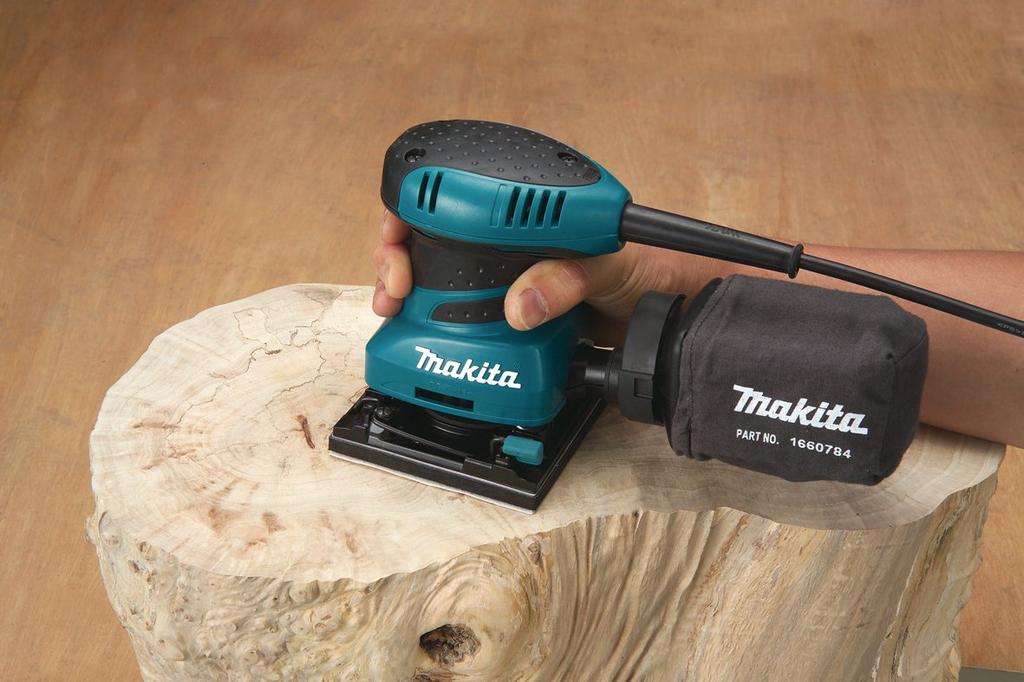 Makita Пылезащитная мини-шлифовальная машинка BO4555