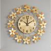 Quartz Movement Silent Wall Clock Metal Frame Wall-mounted Clock Fashion Decorative Clock  Kitchen