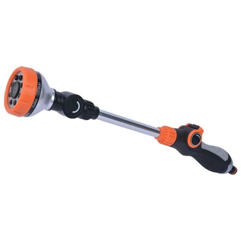 Garden Long Pole Water Gun Nozzle Multi-functional Home Irrigation Spray Gun Agriculture Gardening Car Wash Gardening Watering Flower Shower