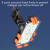 Bicycle Phone Holder Eight-Claw Shock Absorbing Motorcycle Mobile Phone Mount 360-Degree Rotation Anti-slip Universal Scooter Cell Phone Holder