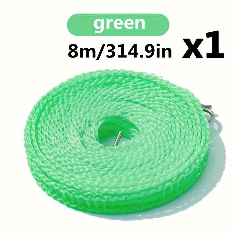 1 шт. утолщенная веревка для белья, улучшенная портативная утолщенная веревка для белья, противоскользящая ветрозащитная подвесная веревка, веревка для сушки одежды