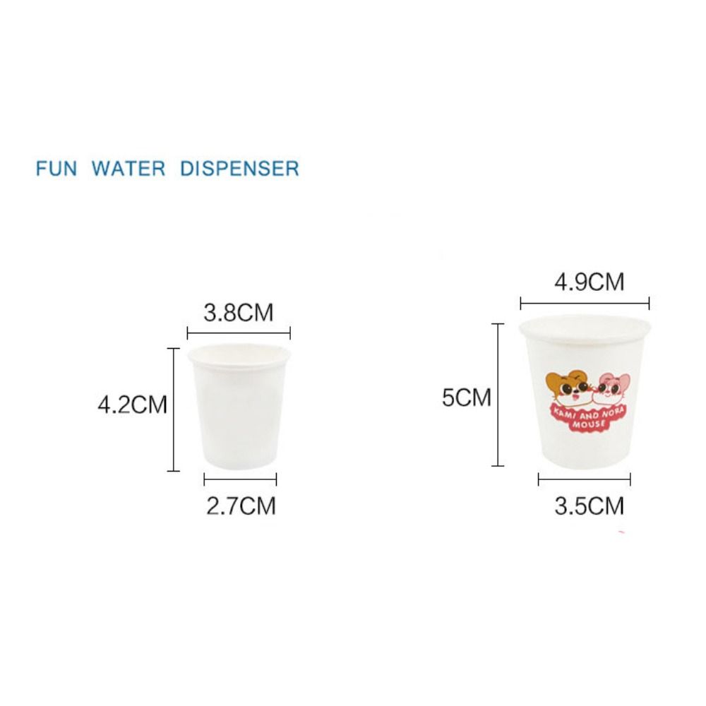 Реалистичный детский кулер для питьевой воды, мультяшное устройство для моделирования, украшение для детского домашнего декора