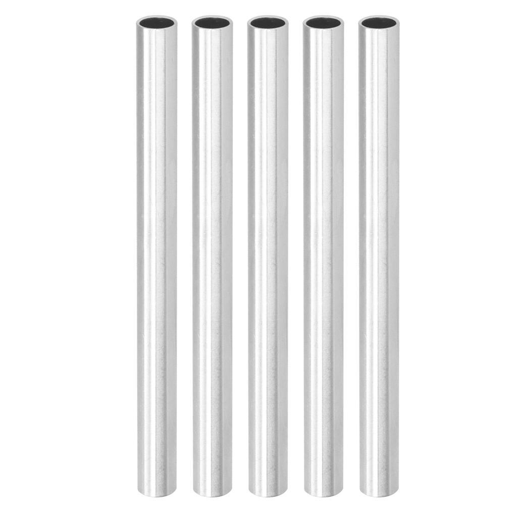5Pcs Aluminum Tube Seamless Straight Shaft Sleeve Robot Field Accessories 150mm 6100?1012?0150