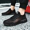 Outdoor Breathable Mesh Black Running Shoes Athletic Jogging Tennis Shoes Men Casual Sport Shoes Light Sneakers for Men