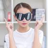 3D забавная повязка на глаза, повязка на глаза, повязка на глаза с эффектом памяти, ночной спальный чехол для путешественников, взрослых и детей, регулируемый помощник для сна дома, отеля, самолета