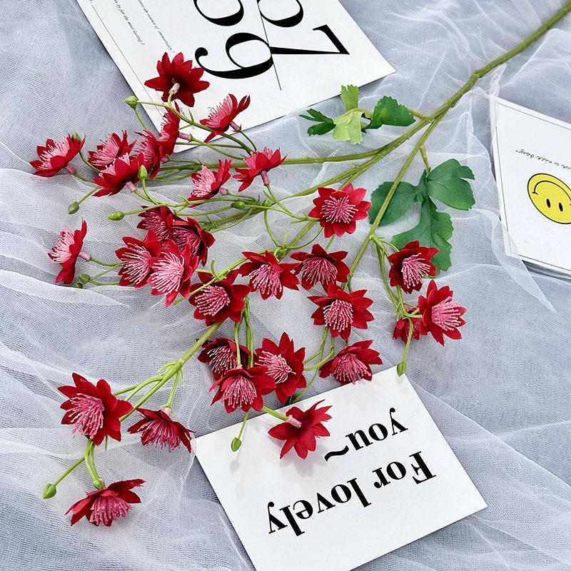 Realistic Handmade European Style Orchid Flower For Event And Home Decoration