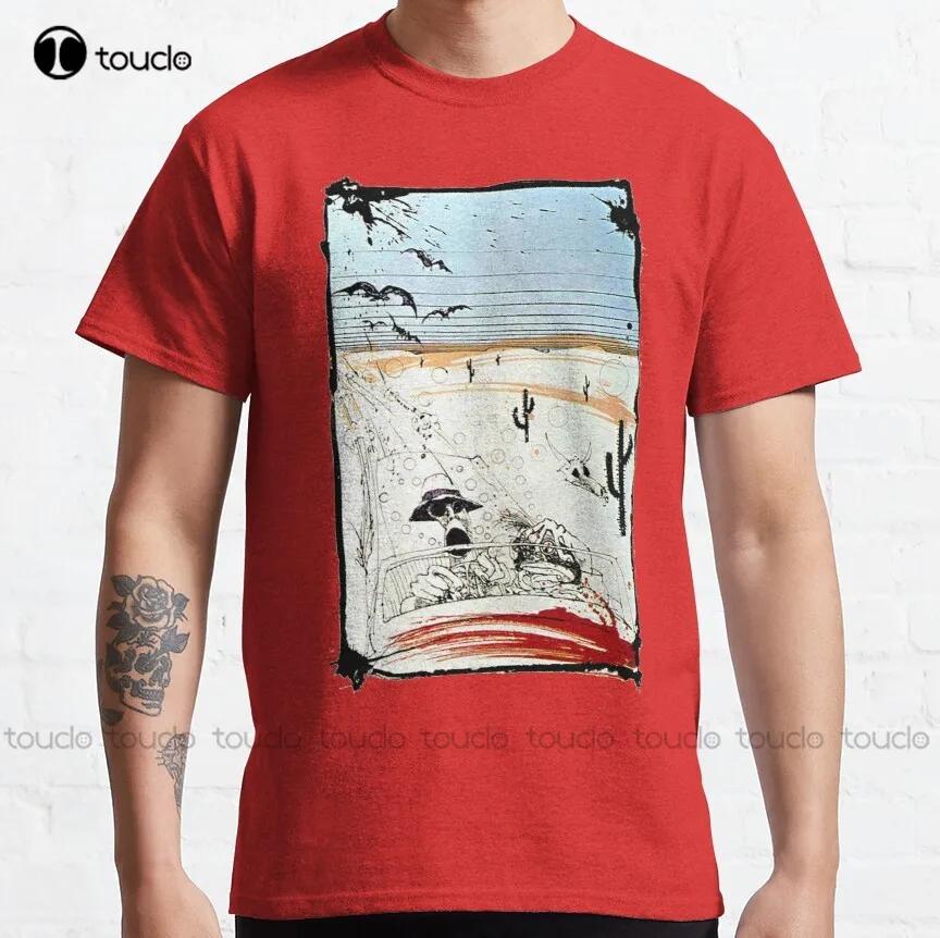 Fear And This Is Bat Country Loathing In Las Vegas Classic Tshirt Funnyshirts For Unisex Custom Aldult Teen Unisex Xs5xl