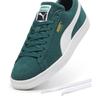 Puma Замшевые классические темно-миртовые кроссовки унисекс зеленые белые 399781-15