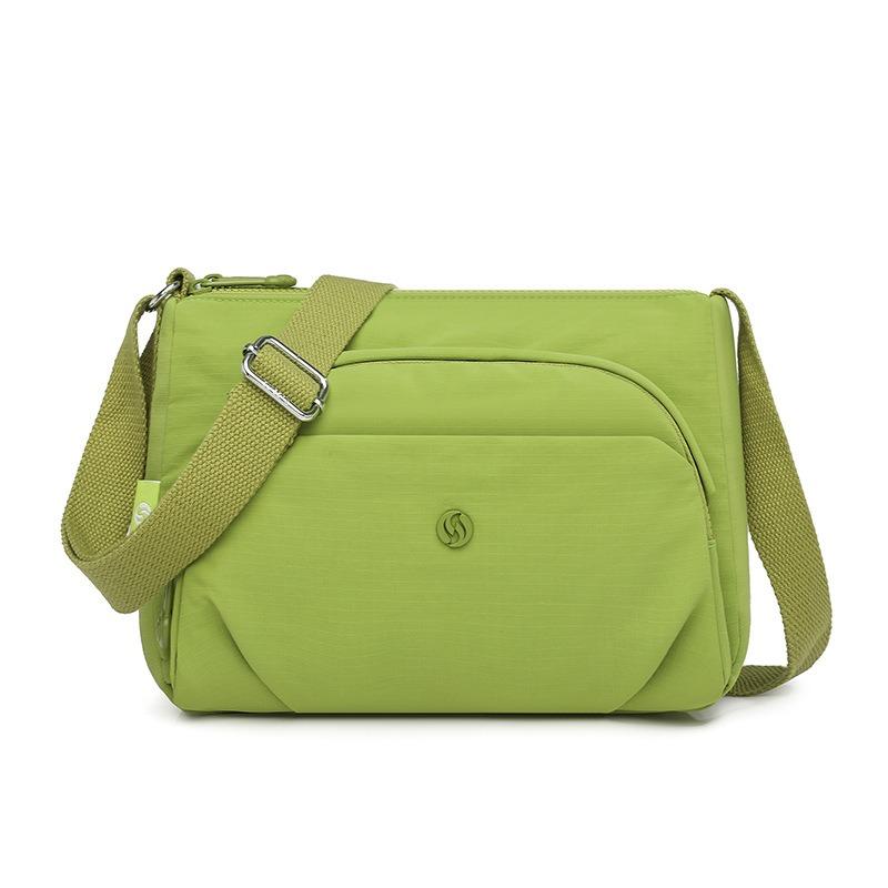 Simple Summer New Solid Color Shoulder Bag Women's Light Casual Outdoor Small Square Bag Fashion Commuter Messenger Bag