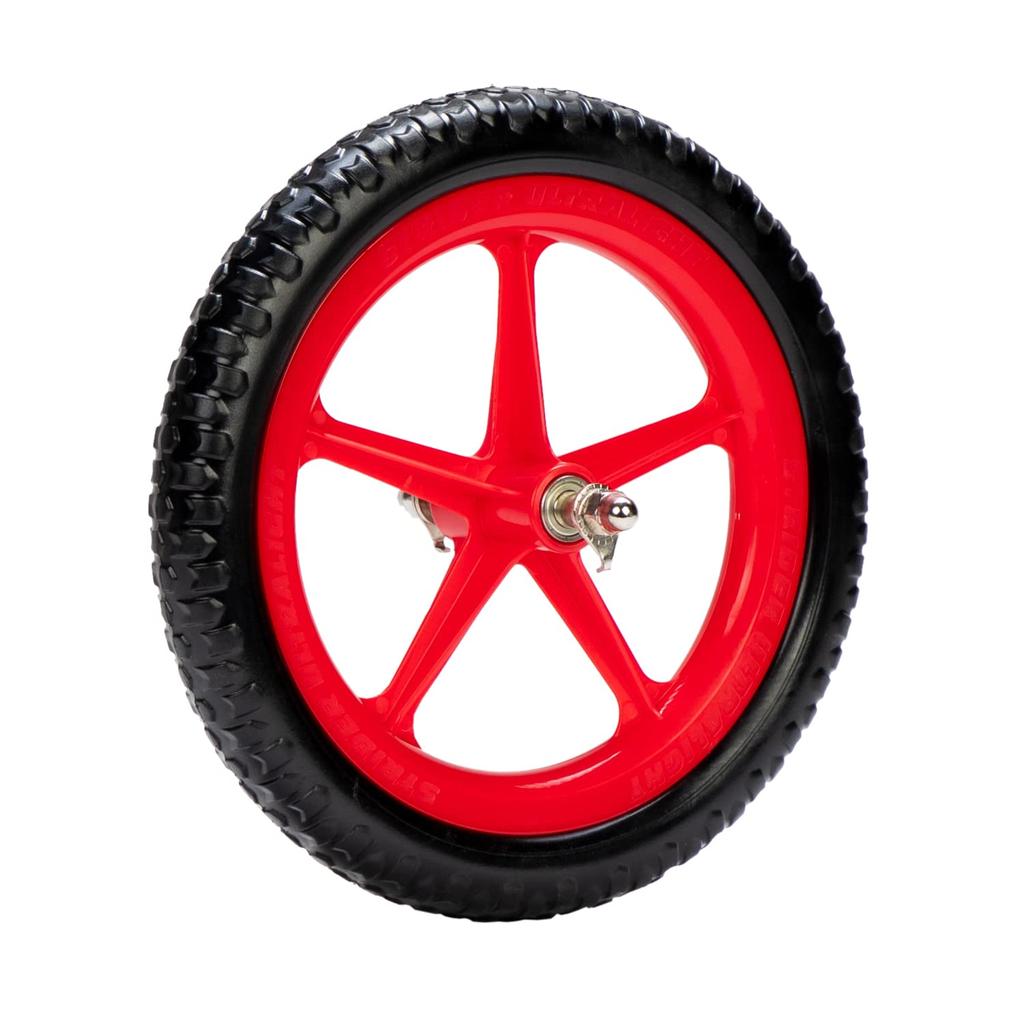 STRIDER Optional Parts Ultra Light Wheels (Red)