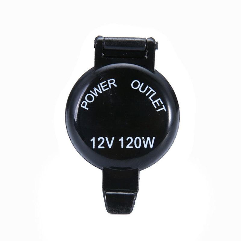 Автомобильное зарядное устройство 12 В, женское сиденье, водонепроницаемая розетка с пластиковой крышкой