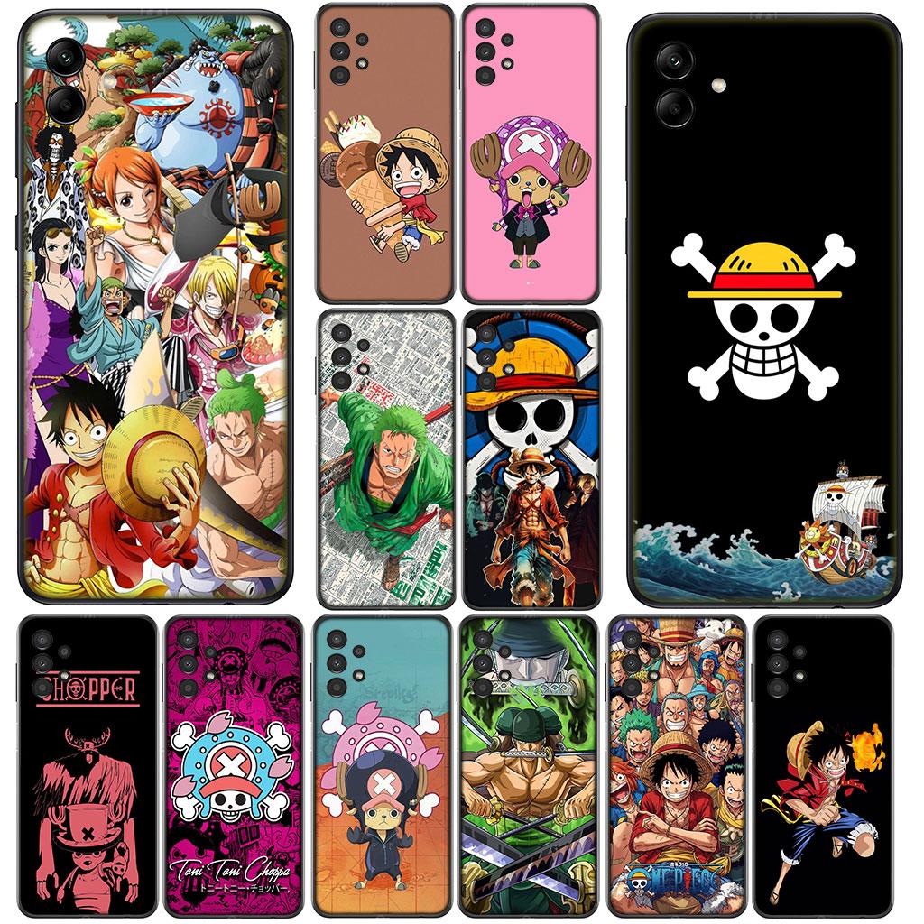 for Motorola Moto G86 G57 G67 G54 G24 G15 Power G13 G14 G34 G35 G45 G53 G55 G64 G75 G72 Case Zoro One Pieces Luffy Tony Chopper