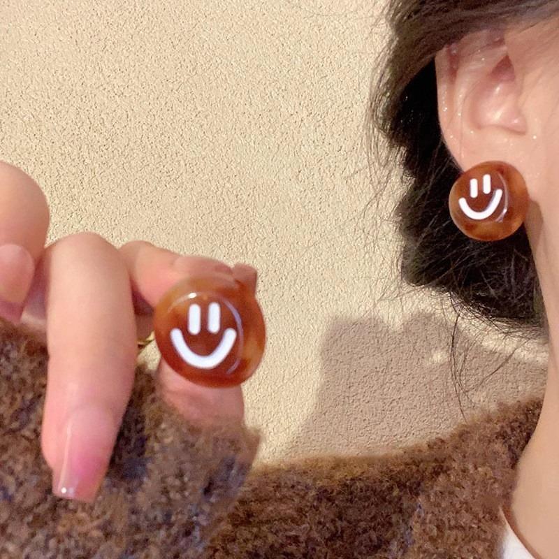 Ретро Гонконгский стиль Серьги Женские Легкая роскошь Высокий класс Нишевые Осенне-зимние серьги Серьги