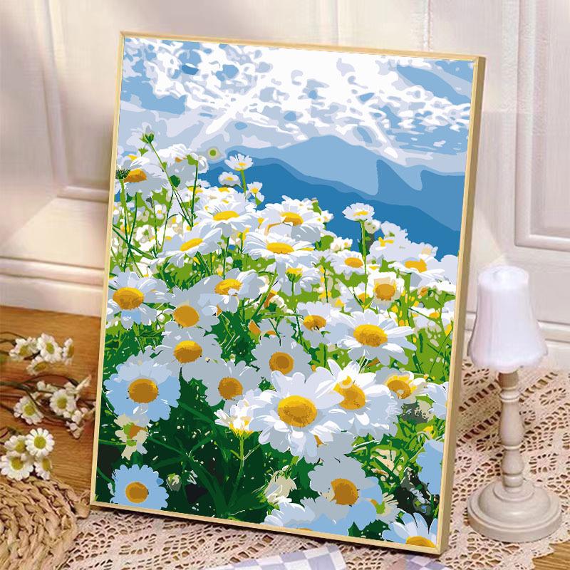 Красивая картина маслом с изображением бабочек, нарисованная своими руками - современное декоративное настенное искусство и лечебный подарок на день рождения