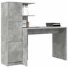 Desk Set 2 pcs Concrete Grey