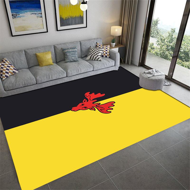 Watford FC Carpet Rug for Living Room Bedroom Home Sofa Decoration,Kids play Non-slip Floor Mat