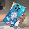 Чехол для телефона W-HololiveS Gawr Gura Для IPhone 17 16 15 14 13 12 11 PRO MAX PLUS Mini Мягкий ТПУ, приятный к коже
