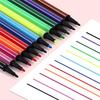 Children's Painting Colored Pencils Soft Brush Head 12 Colors  Water-based Pen Baby Painting Brush Colored Pencil 2ml