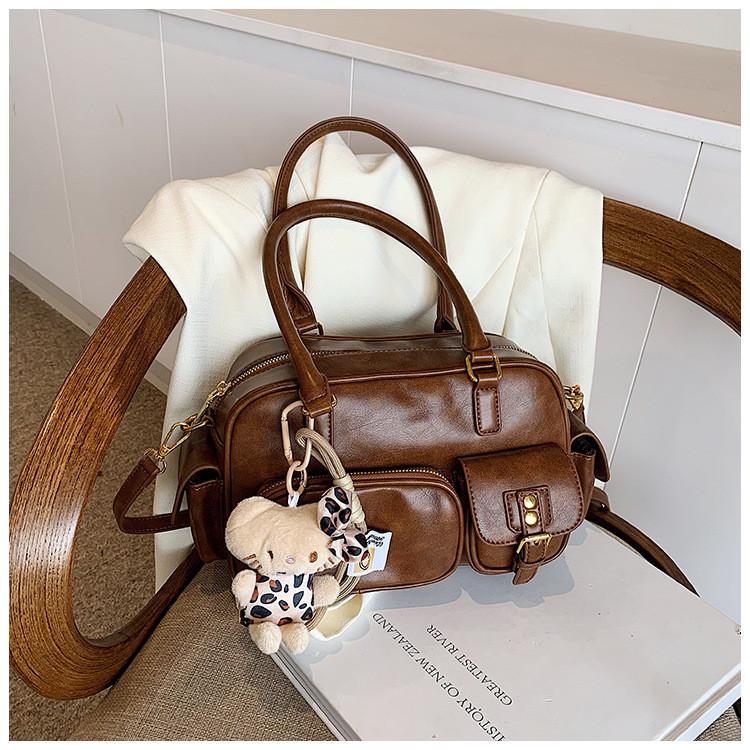 IELGY Ladies Retro Commuter Shoulder Bag - Autumn/Winter Edition