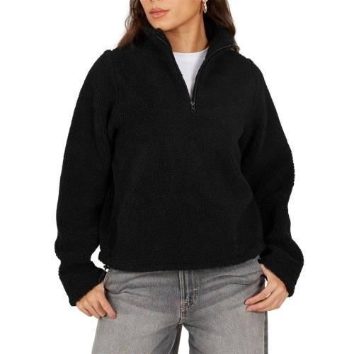Brave Soul Womens/Ladies Fleece Quarter Zip Sweatshirt