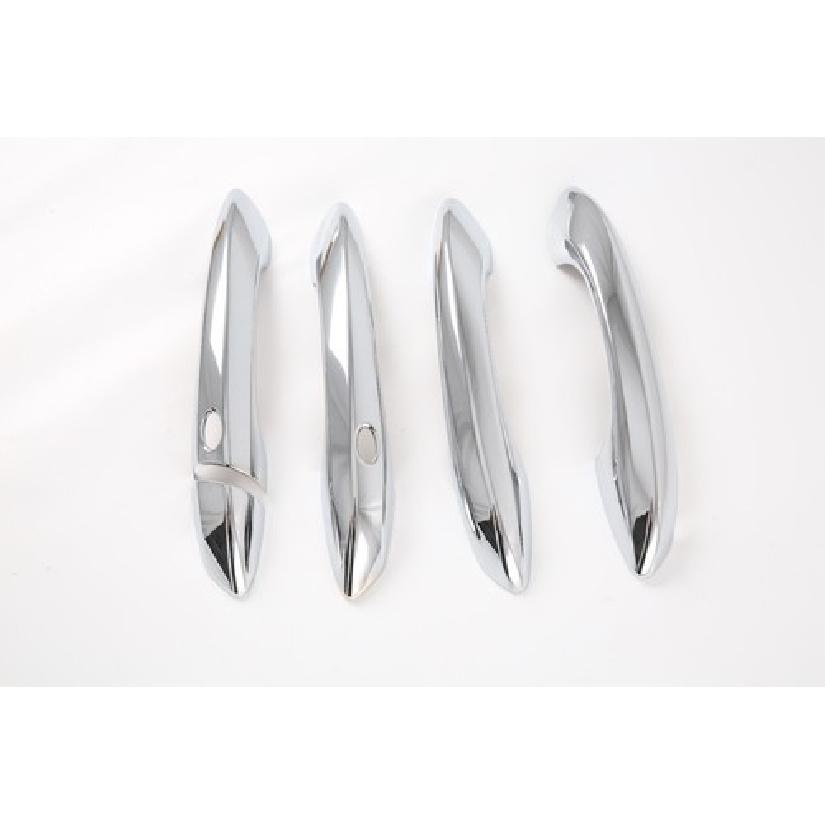 ABS Chrome Door Handle With Keyless Cover Trim For Hyundai Tucson 5pcs
