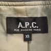 A.P.C. Куртка XS хаки Блузон Мужская Б/У