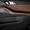 Для BMW X5 G05 X7 G07 2019-2026 Настоящее Углеродное Волокно Салон Автомобиля Дверь Подлокотник Подсветка Декоративная Наклейка Автоаксессуары