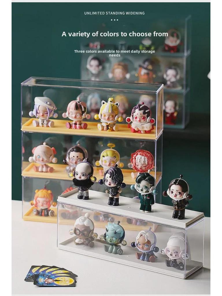 Складная прозрачная витрина для кукол Pop Mart Molly Blind Box