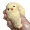 Милая мягкая игрушка-цыпленок ручной работы, имитирующая желтого цыпленка, для сжимания и щипания. Подарок для снятия напряжения.