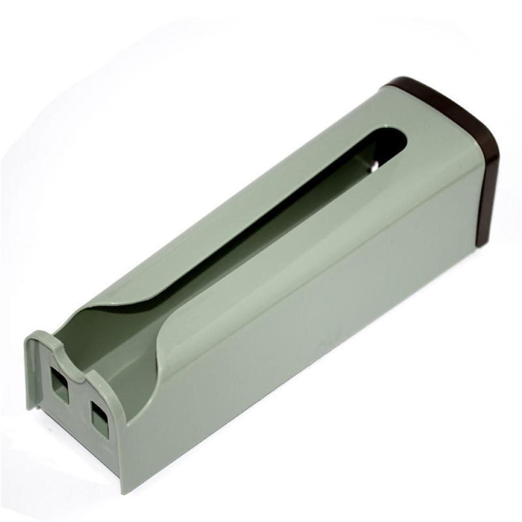 2 шт. настенная стойка для хранения мусорных пакетов, самоклеящийся органайзер, профессиональный для кухни, розовый