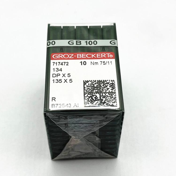 GROZ-BECKERT 134 DP * 5 135*5 Компьютерная плоская швейная игла Промышленная для деталей швейных машин для одежды