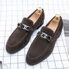 Стильные кожаные летние мужские туфли ручной работы, мужские мокасины, горячая распродажа, мужская повседневная обувь, мокасины без застежек, универсальные туфли на плоской подошве для ходьбы