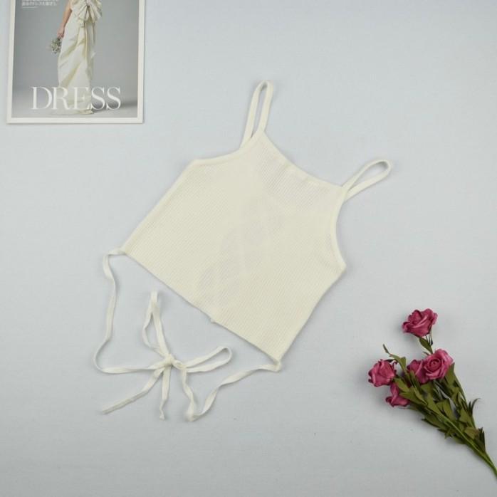 Spot EBay Новая женская одежда Камзол Сзади Вырез на шнуровке Обнажает Живот Низ Верх