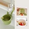 Creative Sink Hanging Plastic Strainer Basket Openable Bottom Cover Detachable Kitchen Garbage Filter Quickly Drain