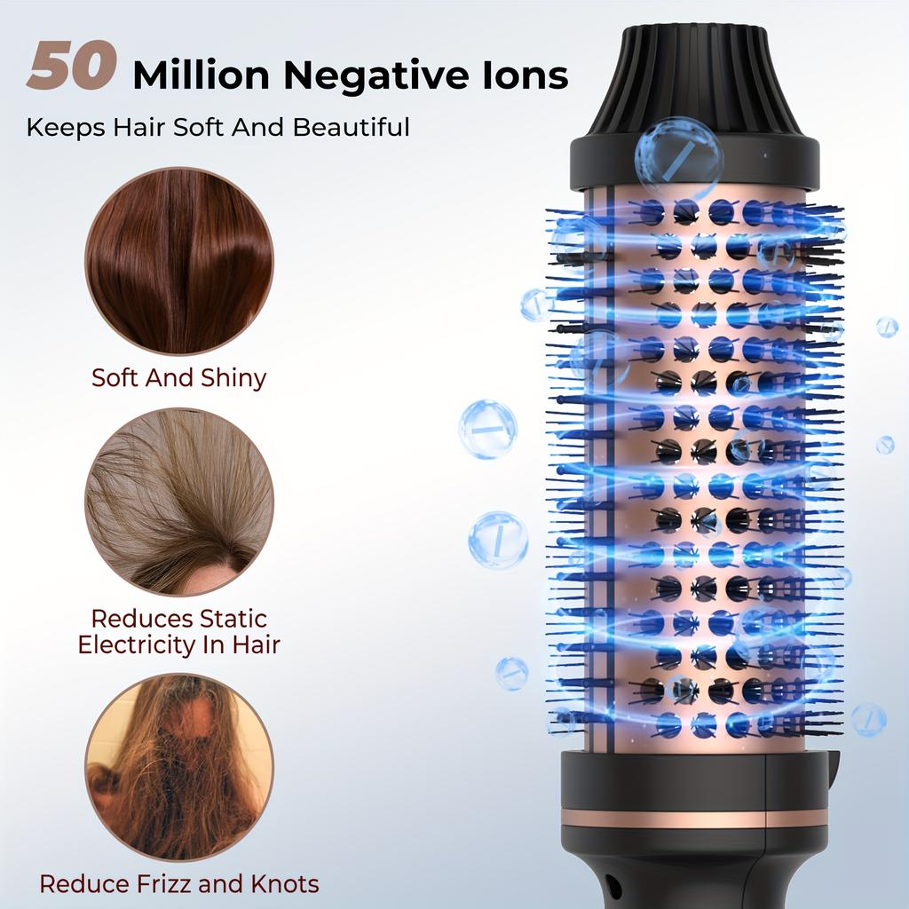 3 в 1 ионные щипцы для завивки волос, выпрямитель, профессиональные щипцы для завивки волос, щетка для укладки волос с подогревом, термощетка с защитой от ожогов, палочка для завивки волос