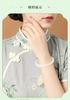 Bright Moon Shines on Spring Water Moisturizing and Transparent White Moonlight Jade Marrow Bracelet
