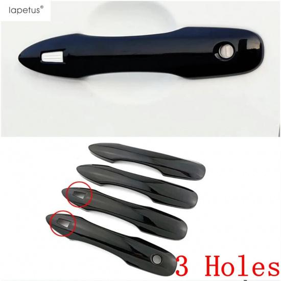 Car Outer Door Handle Protector Cover Trim ABS Chrome Black Carbon Accessories For Toyota Camry Corolla Avalon Prius - 2025