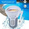 White Water Quality Tester Plastic Pool Water Tester Durable Spa Water Analyzer