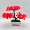 Welcome Pine Simulation Bonsai Plastic Potted Plants Landscape Home Decoration Props