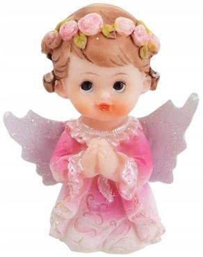 Pink Angel Figurine, 1 Piece