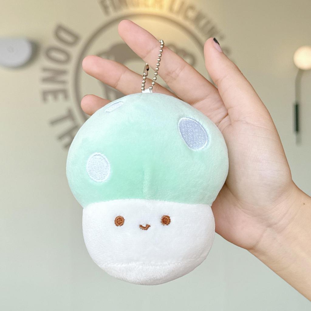 Mushroom Plush Pendant Toy - Claw Machine Prize, Street Stall Gift, Wedding Ring Toss Doll