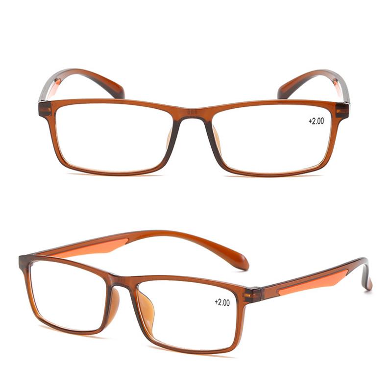 Очки Ultralight Reader Clear Lens Women Retro Presbyopic Glasses Men Female TR90 Male Reading Glasses Unique