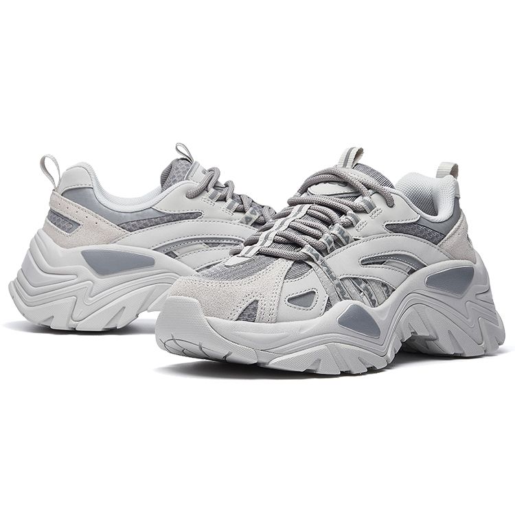 FILA Women's Sofia Retro Reflective Dad Sneakers Antartica Grey F12W034120FAG