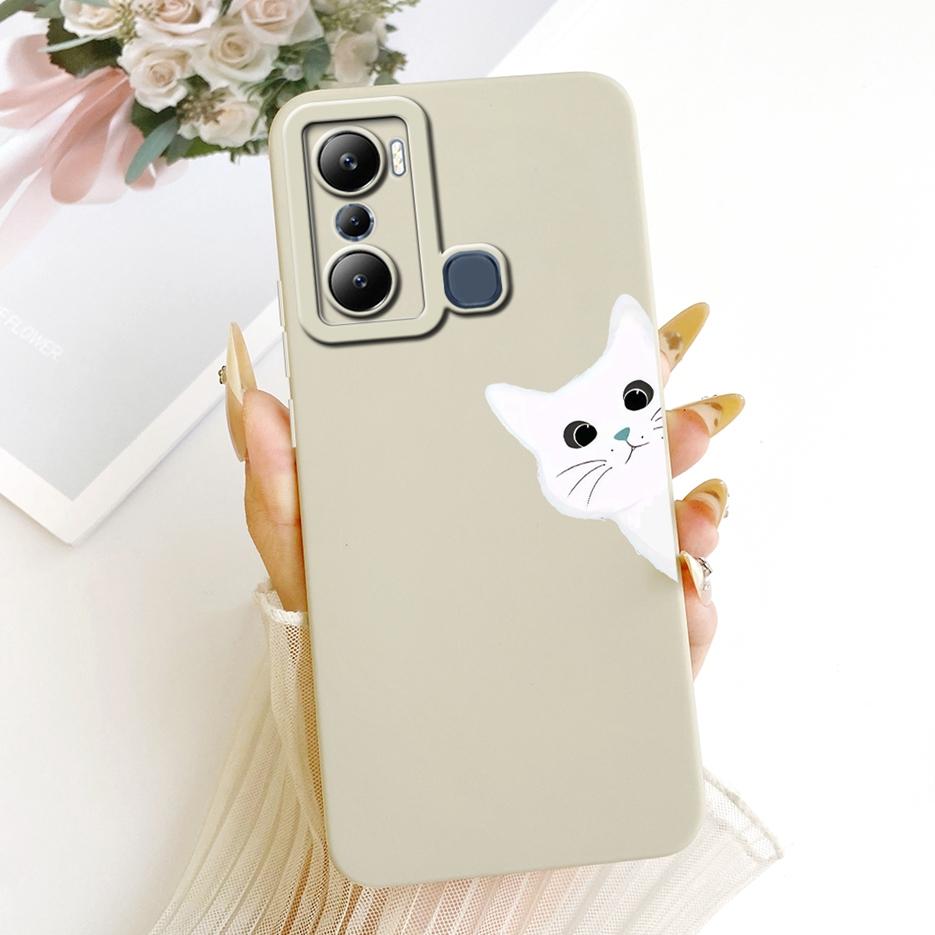 Чехол для Infinix Hot 20i Hot 20 Play X6825 Милый Кот Утка Мультяшная Обложка Мягкий ТПУ Чехол для Телефона Для Infinix Hot 20S Hot20 Play Fundas