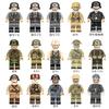 Военный строительный блок Детская коллекция игрушек кукол Сборка строительных блоков
