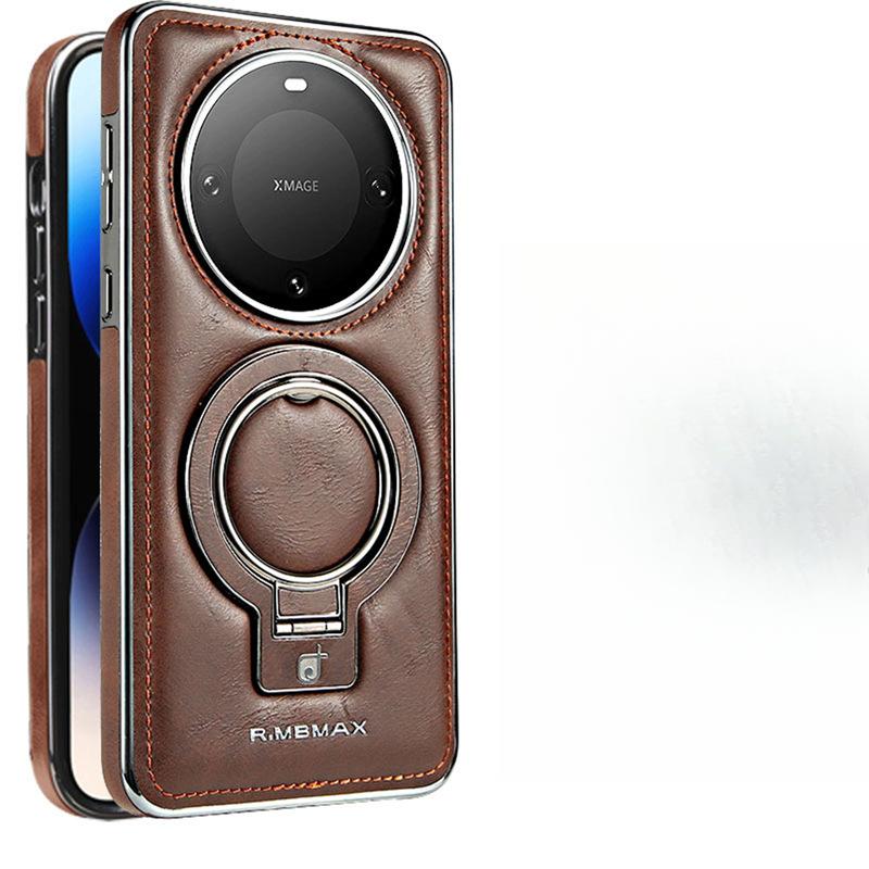 Подходит для чехла для мобильного телефона Huawei Mate60pro, магнитная подставка, держатель, Mate60, бизнес-M60, полностью закрывающий противоударный чехол