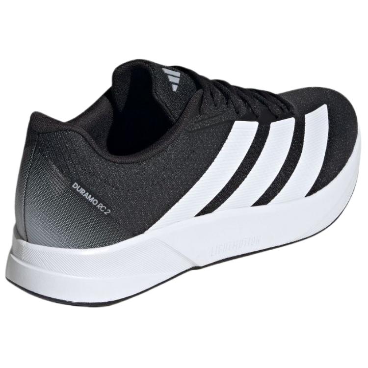 adidas Duramo RC2 Основной черный Облачно-белый Галогенный серебристый Мужские кроссовки JS4429